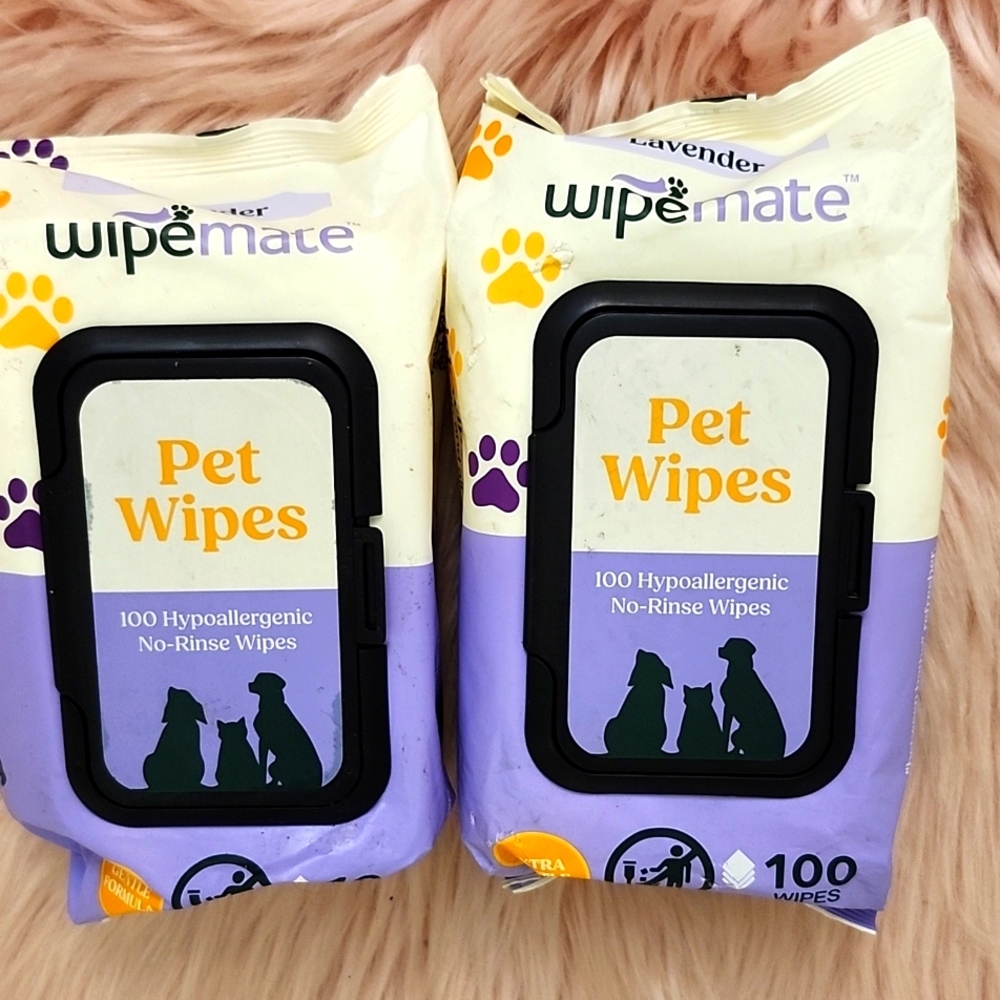 Brand New 2CT BUNDLE WIPEMATE MULTI-PURPOSE PET WIPES